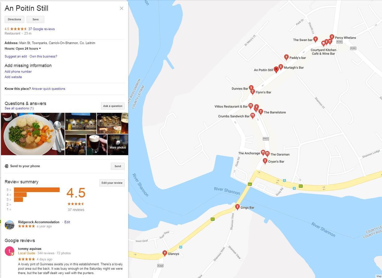Ridge-Rock Accommodation Carrick-on-Shannon Экстерьер фото